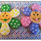 Allie's Sweet Tooth: Pacifier Daisy Cookies