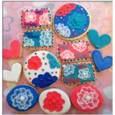 Allie's Sweet Tooth: Floral Birthday Cookies