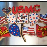 Allie's Sweet Tooth: USMC Military Themed Cookies