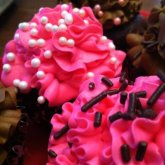 Allie's Sweet Tooth: Pink and Pearly Fancy Cupcakes